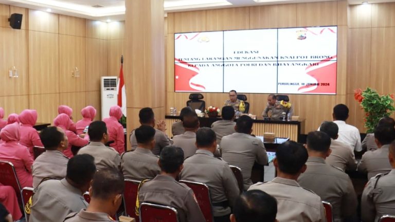 Polres Purbalingga Gelar Sosialisasi dan Edukasi Larangan Penggunaan Knalpot Brong